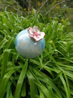 boule fleur, poteries de jardin, fabrication artisanale française